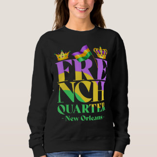 Fransk Quarter New Orleans Louisiana Vintage Mard T Shirt