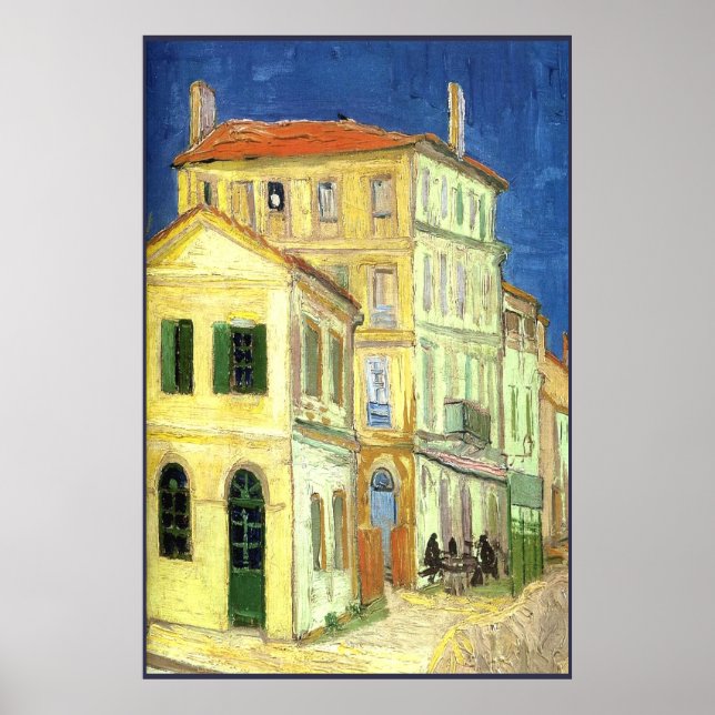 Fransk Quarter Street Poster (Framsidan)