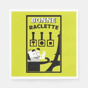 Fransk Raclette Pappersservett