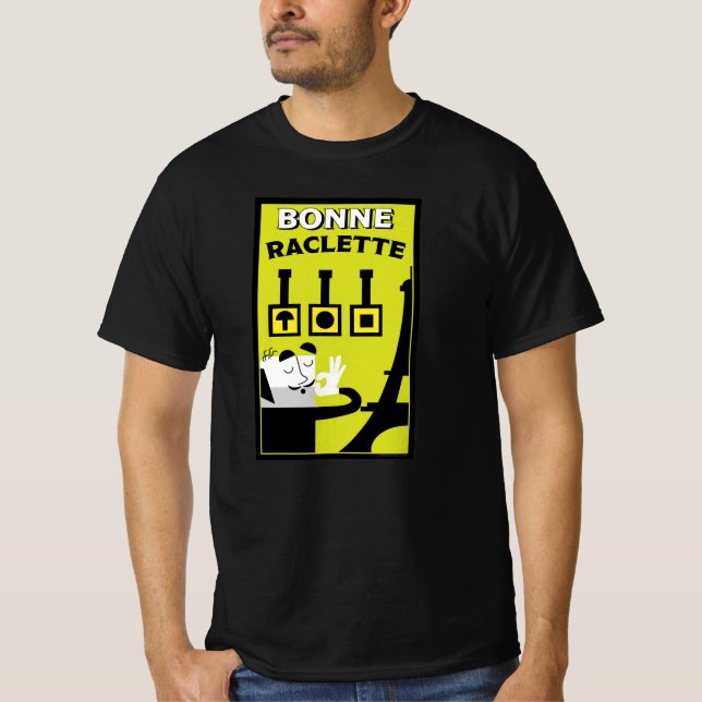 Fransk Raclette T Shirt (Framsida)