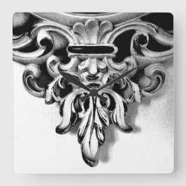 Fransk Ram Fyrkantig Klocka