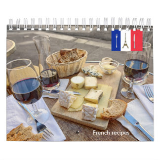 Fransk receptkalender kalender