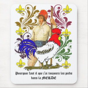 Fransk revolution Mousepad Musmatta