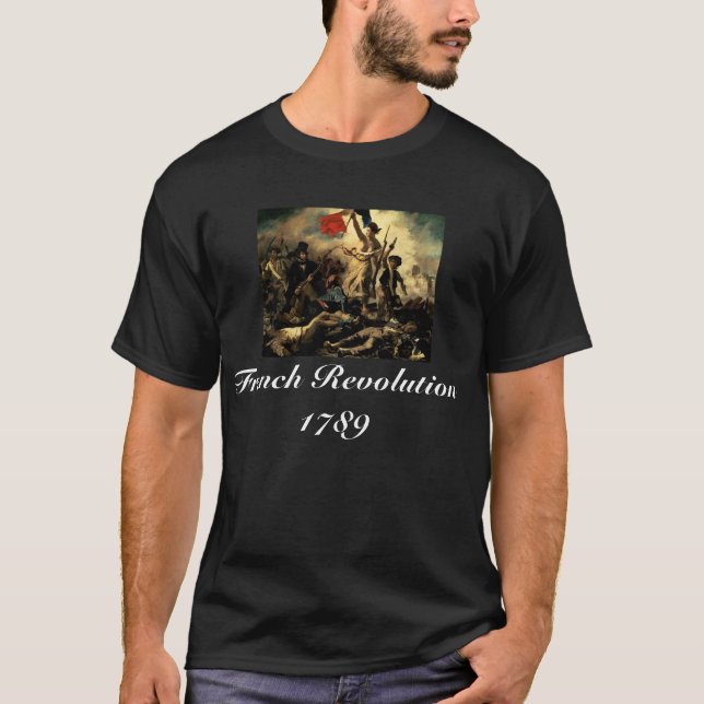fransk revolution t shirt (Framsida)
