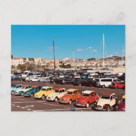 Fransk Riviera i Cannes Frankrike Classic Car Vykort