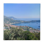 Fransk Riviera Kakelplatta<br><div class="desc">Jag tog den här bild på en eftermiddagspromenad i Nice,  Frankrike. Den här synen från en överkant av backe stal min själ och mitt hjärta... </div>