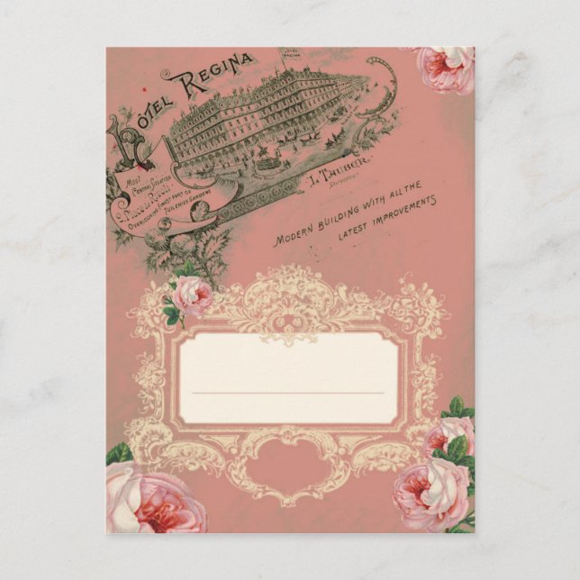 Fransk Ro - vykort (Framsida)