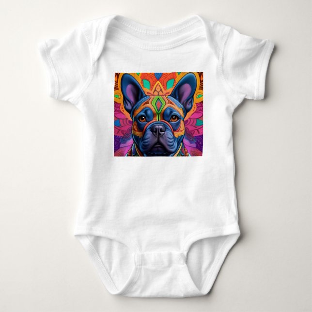 Fransk rolig födelsedagsfantasi t shirt (Framsida)