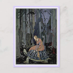 Fransk sagor: Blondine och Bonne-Biche Vykort