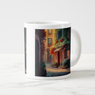 Fransk Scene Jumbo Mugg