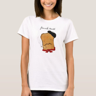Fransk skjorta för rostat bröddamer T T-shirt