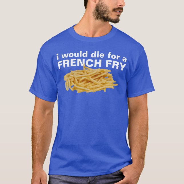 fransk småfisk tee shirt (Framsida)