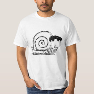 Fransk Snigel Escargot T Shirt