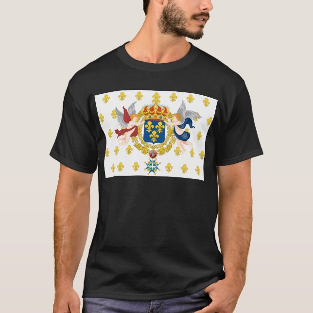 Fransk statlig flagga (1632-1790) tröja (Framsida)