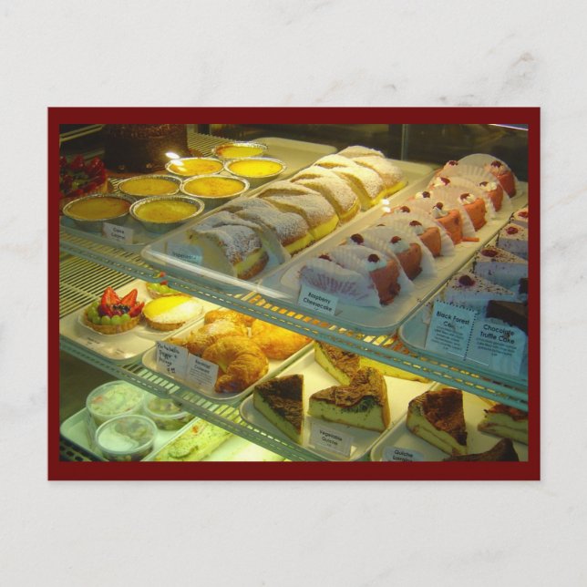 Fransk Street Postcard Vykort (Framsida)