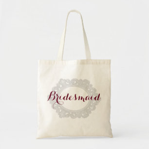 Fransk Stylt Bridesmaid Bag Tygkasse