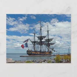 Fransk Tallship Hermione Vykort