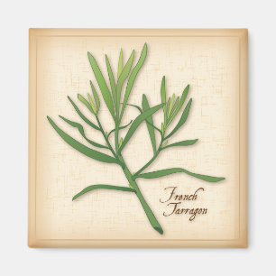 Fransk Tarragon Herb Magnet