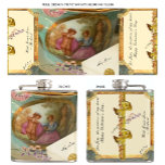 Fransk Tekopp Flask Romantic Gift Fickplunta<br><div class="desc">En sherry smakar säkert sött från den romantiska kolven för älskare av all sak Victorian. Gör en underbar Alla hjärtans dag,  födelsedag eller Mors dag.</div>