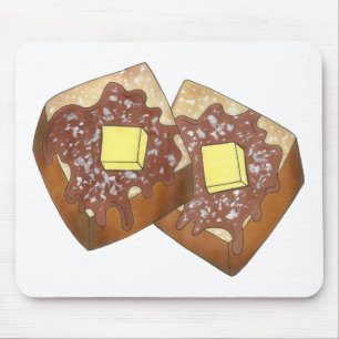 Fransk Toast Butter and Syrup Middag Breakfast Foo Musmatta