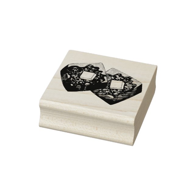 Fransk Toast Butter and Syrup Middag Breakfast Foo Stämpel (Stämpel)