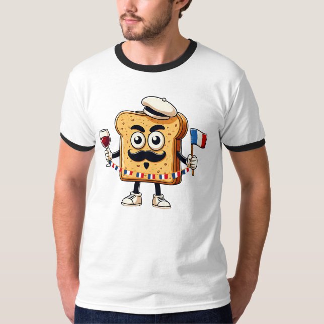 Fransk Toast Essential T Shirt (Framsida)