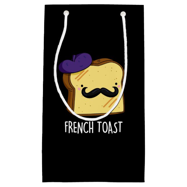 Fransk Toast Funny Bread Pun Mörk BG (Framsidan)