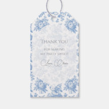 Fransk Toile Blommigt Bear