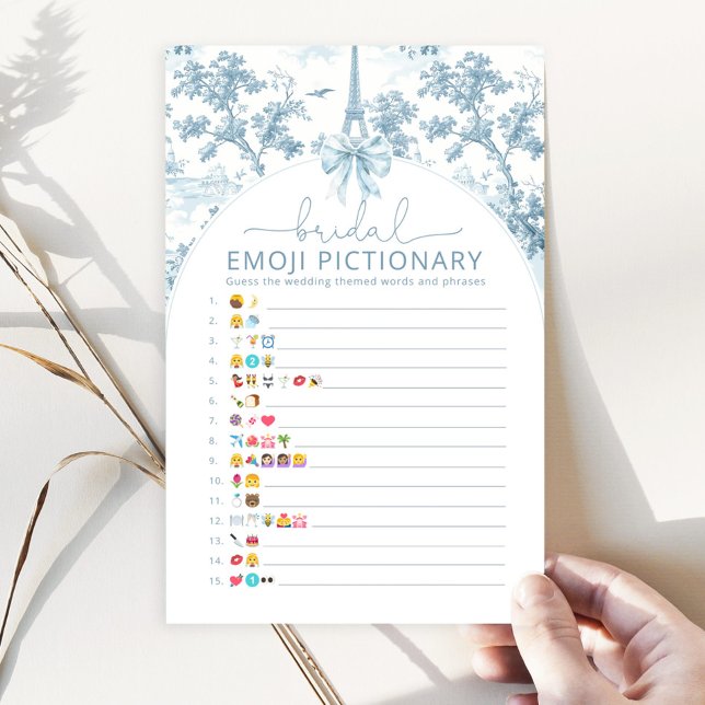 Fransk Toile Möhippa emoji Pictionary-spel (Skapare uppladdad)