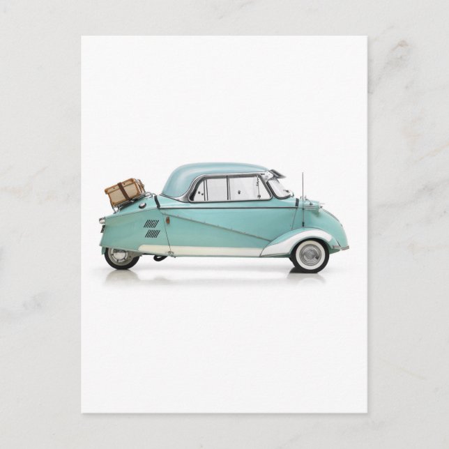 Fransk Traveler Vykort (Framsida)