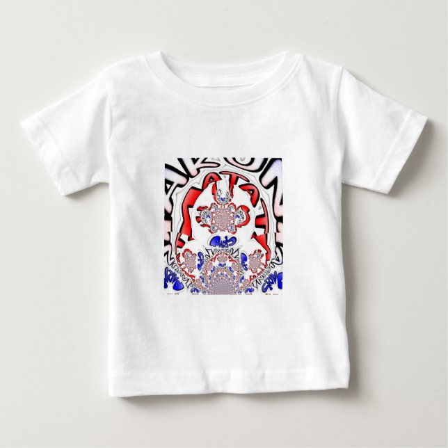 Fransk Twist Hakuna Matata: Unik kulturblandning T-shirt (Framsida)