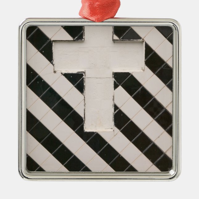 Fransk Väster Indies, Guadaloupe, Grande Terre Julgransprydnad Metall (Framsidan)