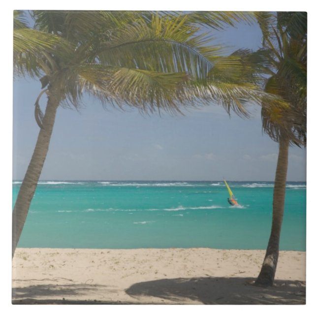 Fransk Väster Indies, Guadaloupe, Marie, Galante 2 Kakelplatta (Framsidan)