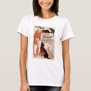 Fransk veterinär- klinik t shirt