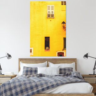 Fransk Village Fotography Decor Canvastryck