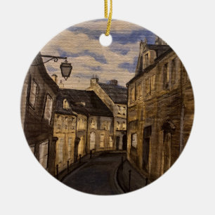 Fransk Village of Bayeux Ornament