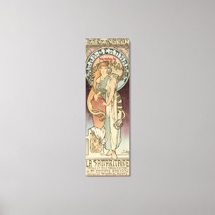 Fransk vintageteateraffisch canvastryck