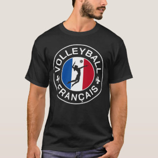 Fransk Volleyball Roundel 1 T Shirt