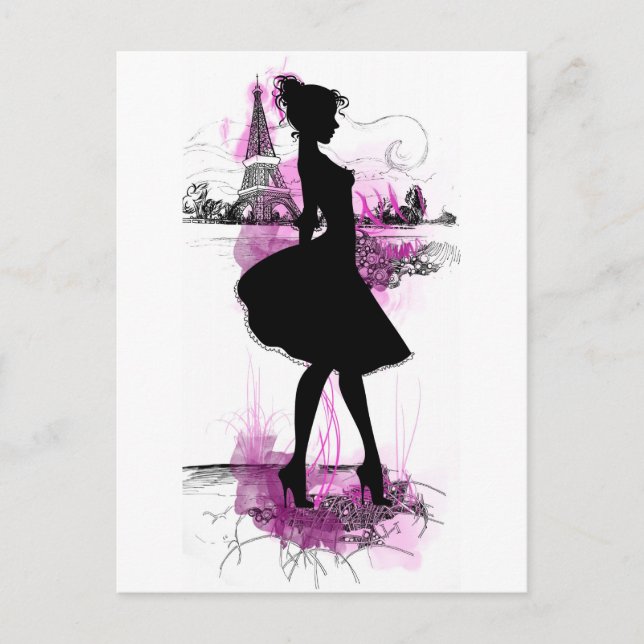 Fransk Vykort (Framsida)