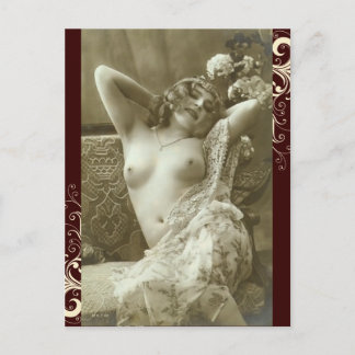 Fransk vykort - Risque Nude
