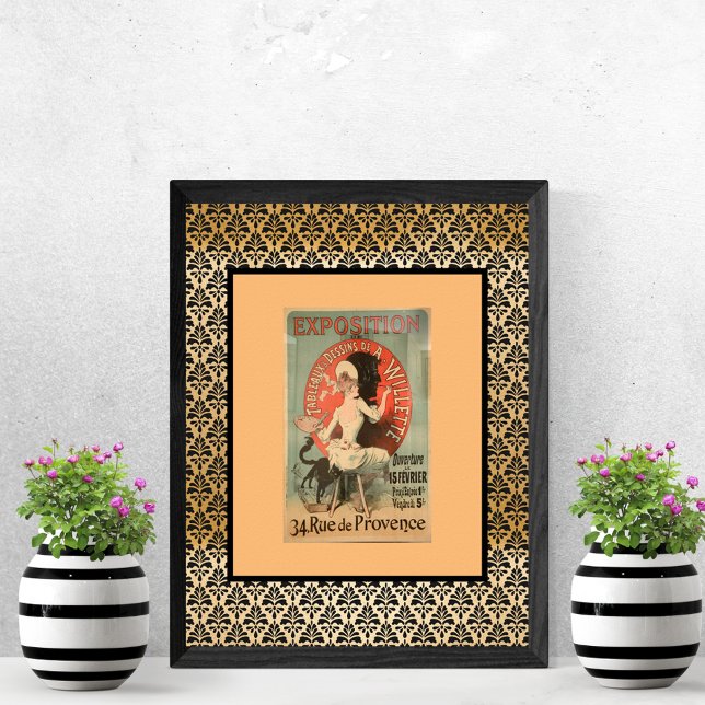 Fransk Willette Exposition Annons Poster (Skapare uppladdad)