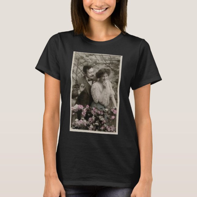 Franska Älskare T-Shirt (Framsida)