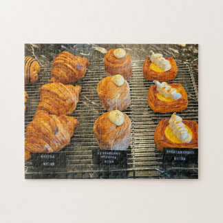 Franska bakverkspussel, 28 cm x 36 cm, 252 bitar pussel