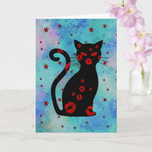 Franska:Bonne Soiree Greeting Card Kort