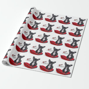 Franska Bull Dog - Frenchie - Kärlek Presentpapper