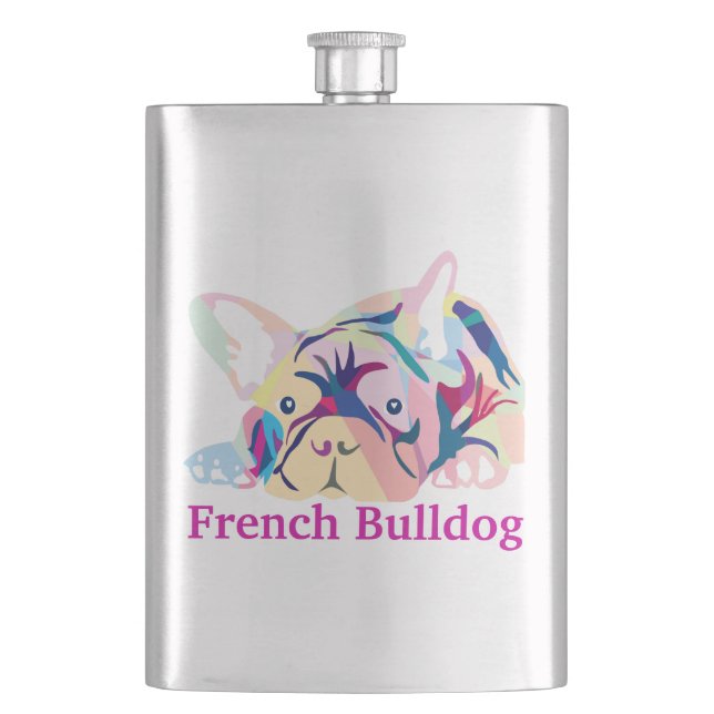 Franska Bulldoggar Fickplunta (Framsidan)