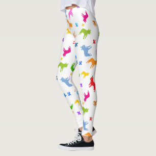 Franska Bulldoggar Leggings