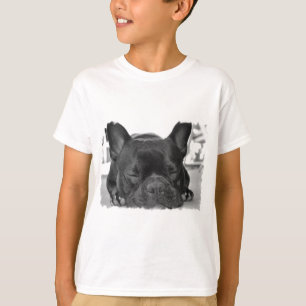 Franska bulldoggflicka T-tröja Tröja