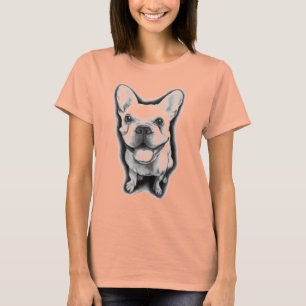 Franska bulldoggLadies T-tröja T Shirt