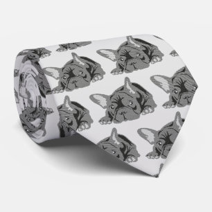Franska Bulldogglinjer Slips